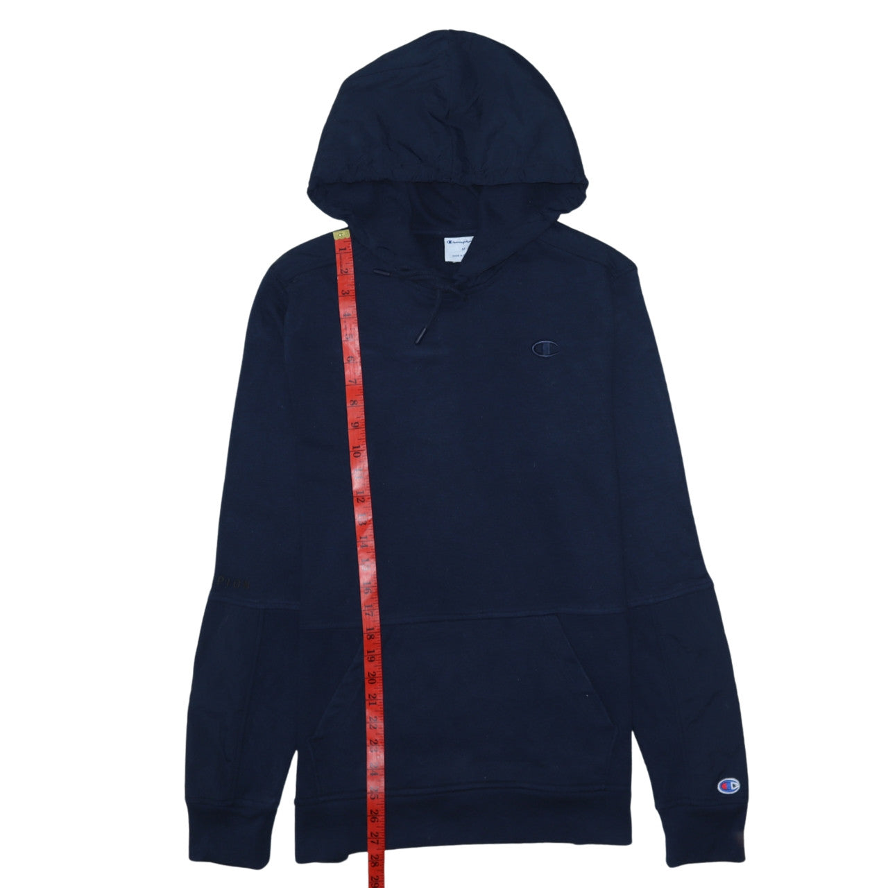 Mens UK Size M Champion Blue Pullover Hoodie