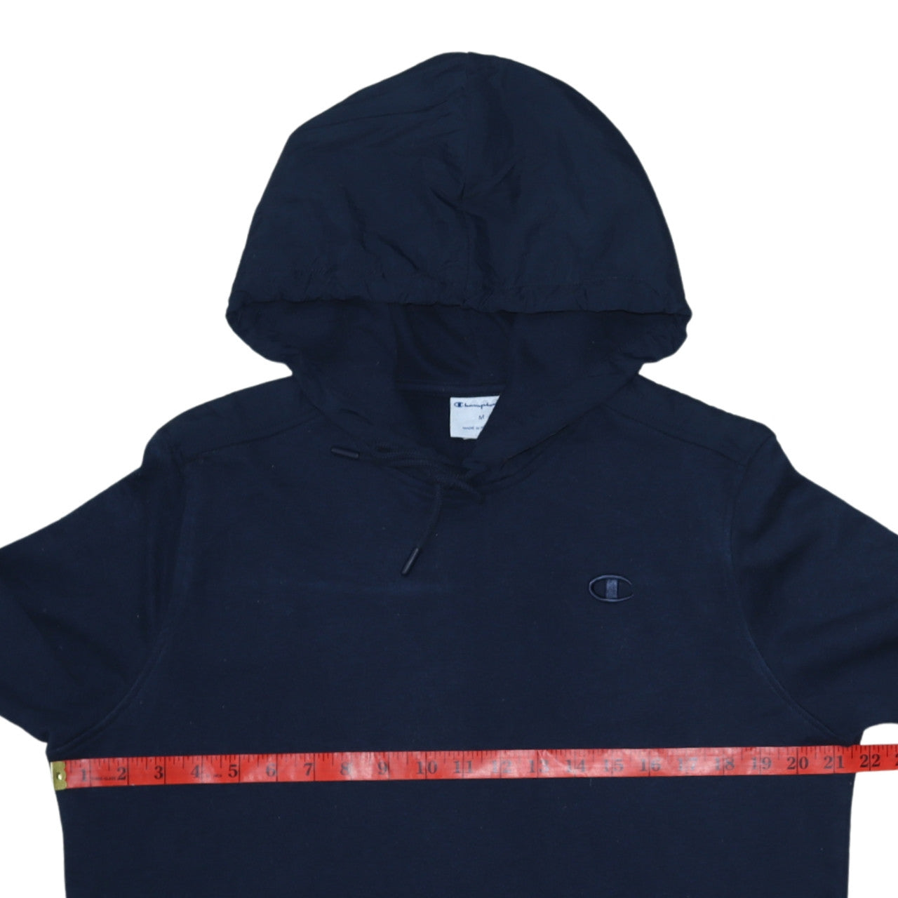 Mens UK Size M Champion Blue Pullover Hoodie