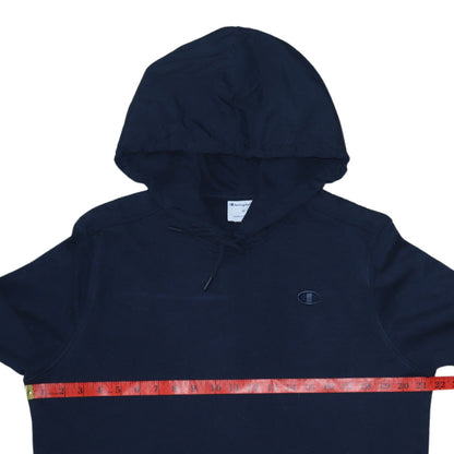 Mens UK Size M Champion Blue Pullover Hoodie