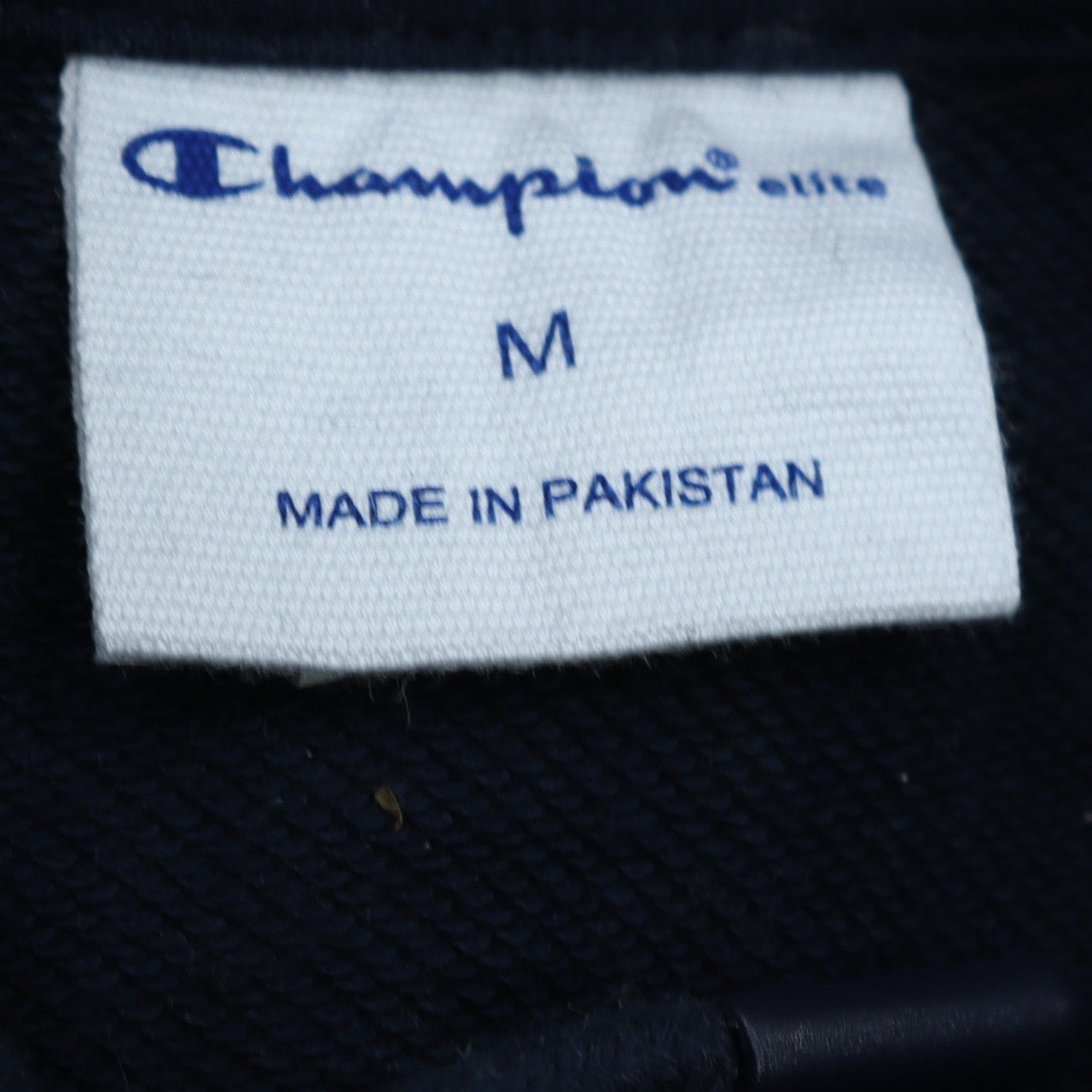 Mens UK Size M Champion Blue Pullover Hoodie