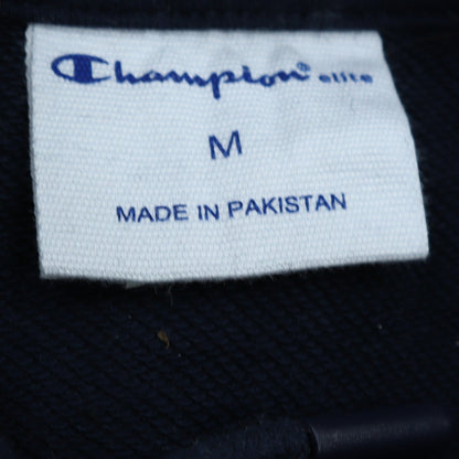 Mens UK Size M Champion Blue Pullover Hoodie