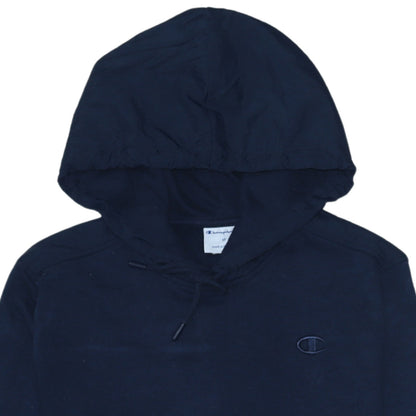Mens UK Size M Champion Blue Pullover Hoodie