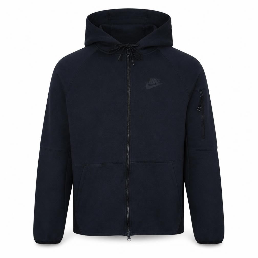 Mens UK Size M Nike Black Full Zip Hoodie