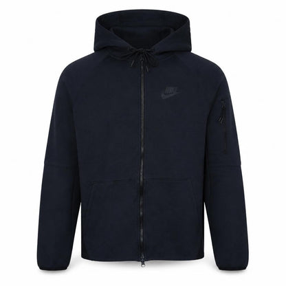 Mens UK Size M Nike Black Full Zip Hoodie