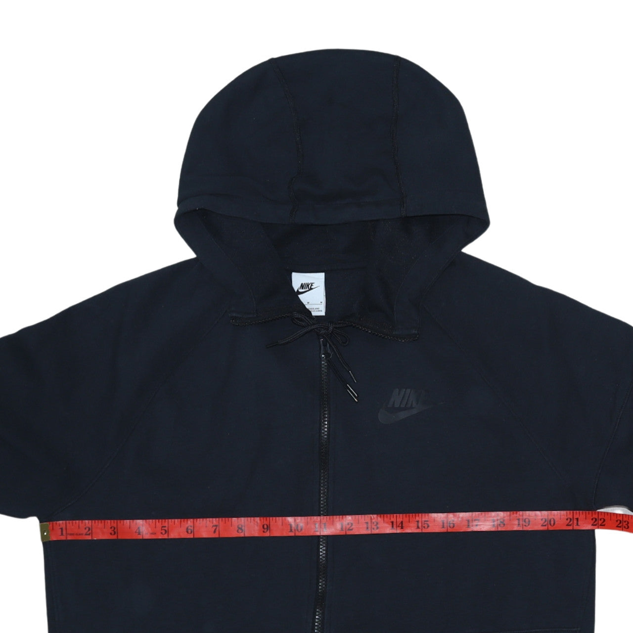 Mens UK Size M Nike Black Full Zip Hoodie