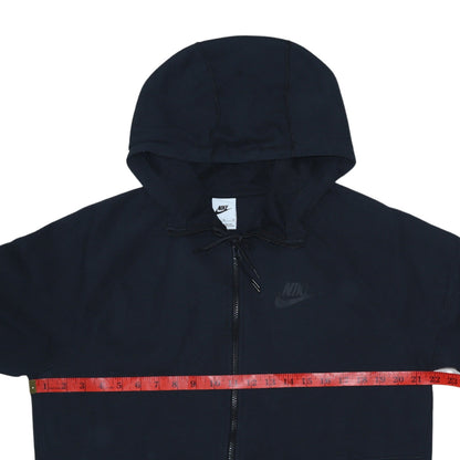 Mens UK Size M Nike Black Full Zip Hoodie