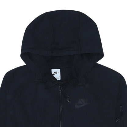 Mens UK Size M Nike Black Full Zip Hoodie