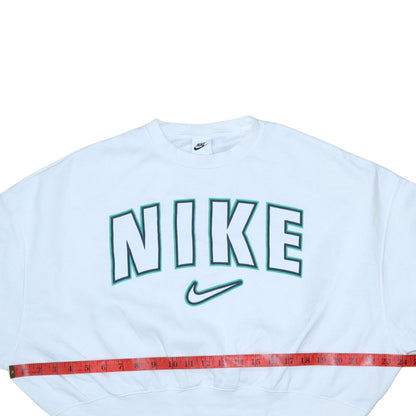 Teens UK Size L Nike White Pullover Sweatshirt