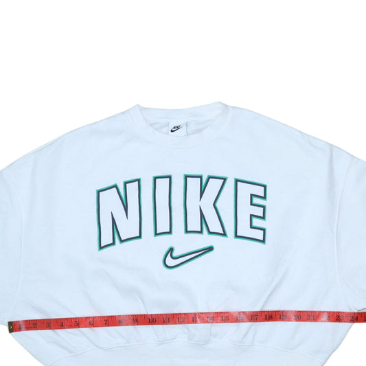 Teens UK Size L Nike White Pullover Sweatshirt