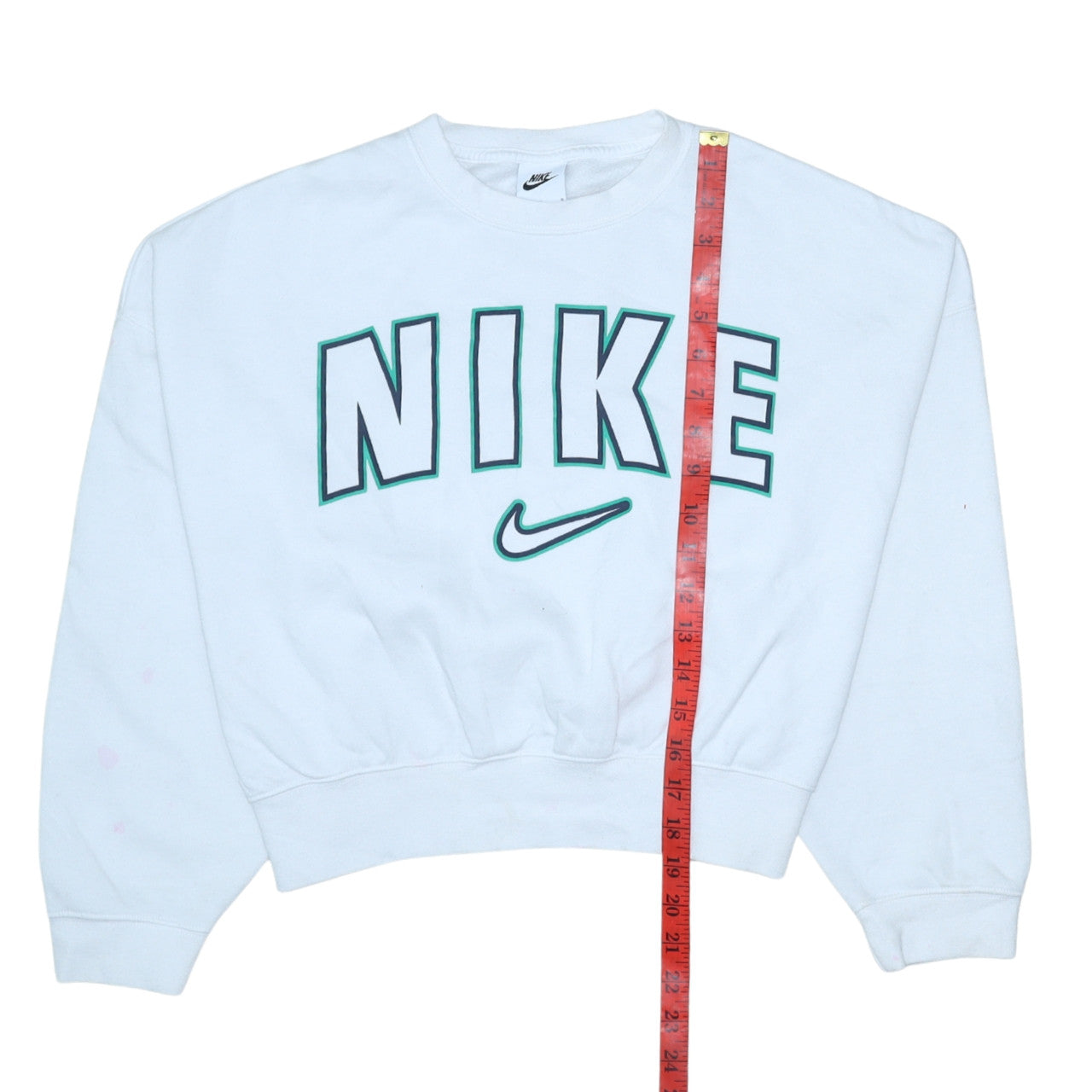 Teens UK Size L Nike White Pullover Sweatshirt
