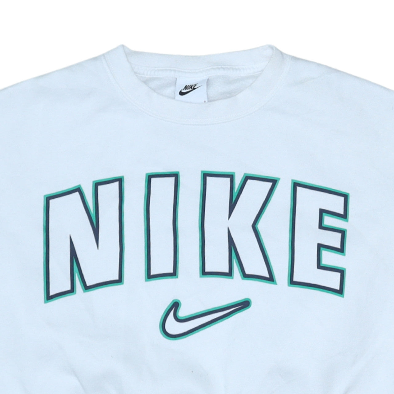Teens UK Size L Nike White Pullover Sweatshirt