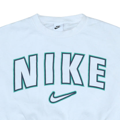 Teens UK Size L Nike White Pullover Sweatshirt