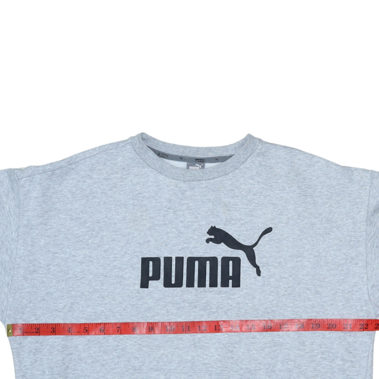 Mens UK Size L PUMA Grey Pullover Sweatshirt