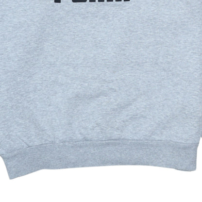 Mens UK Size L PUMA Grey Pullover Sweatshirt