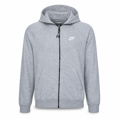 Mens UK Size M Nike Grey Full Zip Hoodie