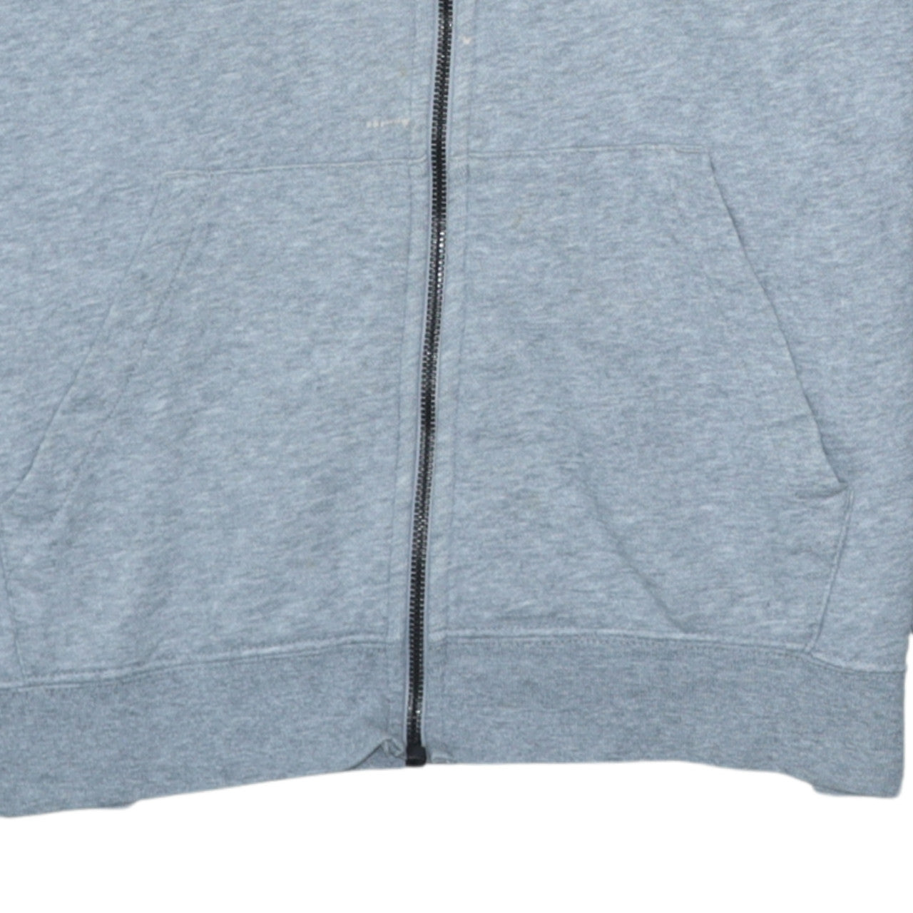 Mens UK Size M Nike Grey Full Zip Hoodie