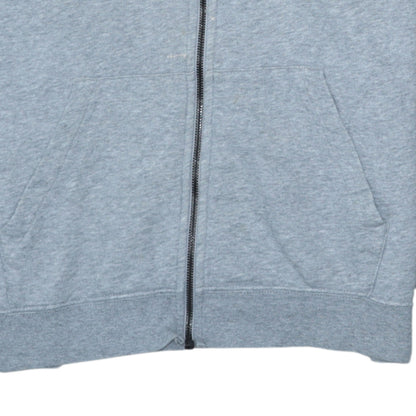 Mens UK Size M Nike Grey Full Zip Hoodie