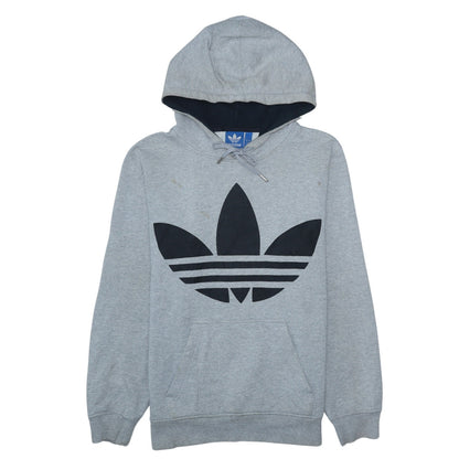 Mens UK Size S adidas Grey Pullover Hoodie