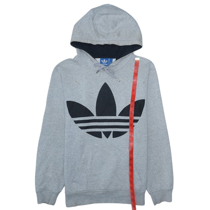 Mens UK Size S adidas Grey Pullover Hoodie