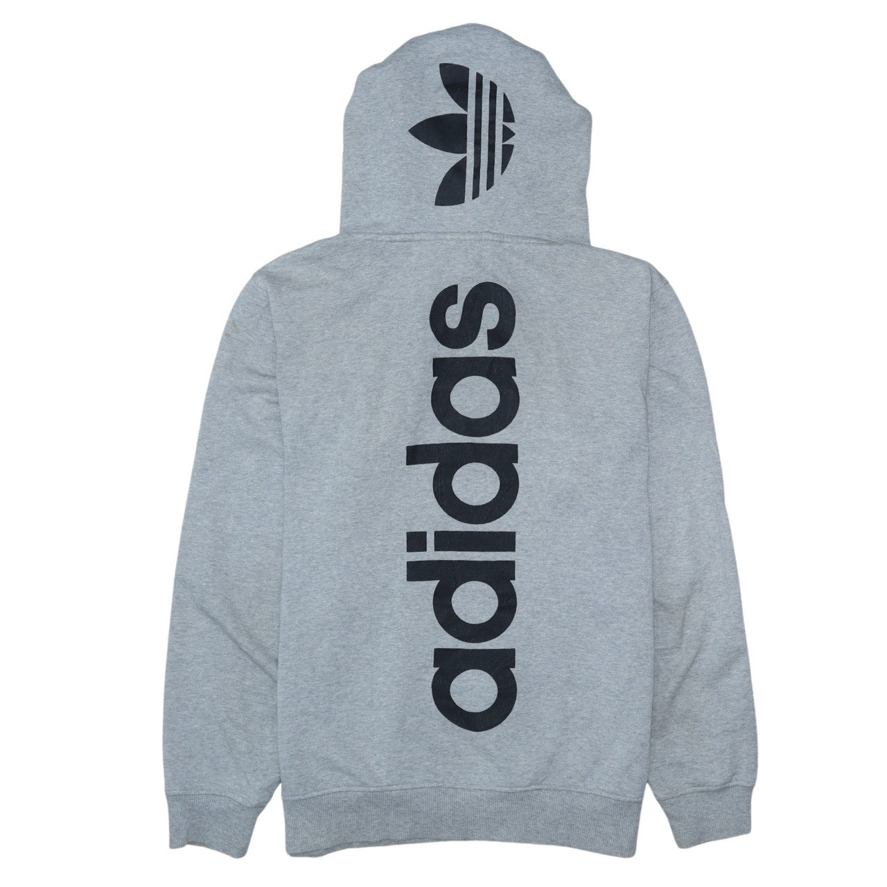 Mens UK Size S adidas Grey Pullover Hoodie