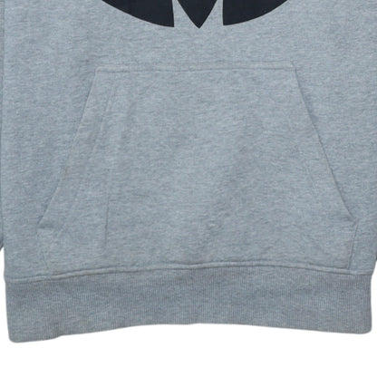 Mens UK Size S adidas Grey Pullover Hoodie