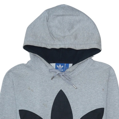 Mens UK Size S adidas Grey Pullover Hoodie