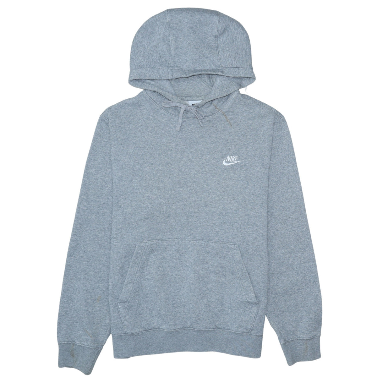 Mens UK Size S Nike Grey Pullover Hoodie