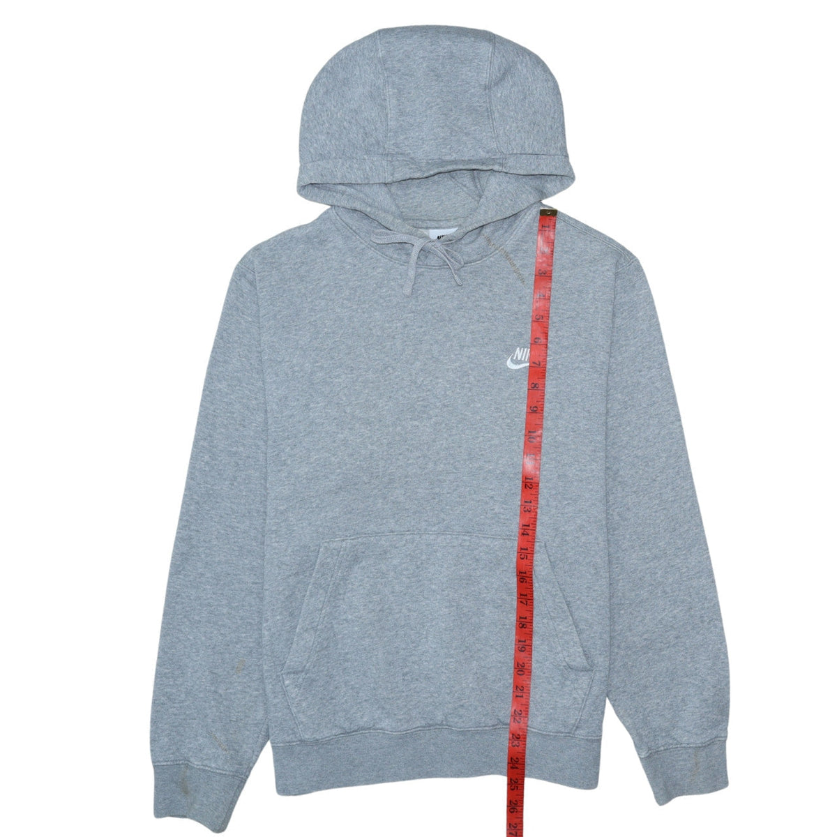 Mens UK Size S Nike Grey Pullover Hoodie