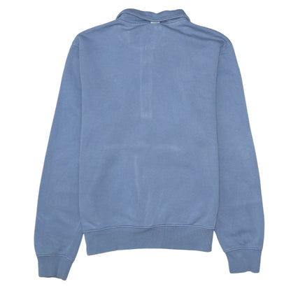 Mens UK Size XS Nike Blue 1/2 Zip Sweatshirt