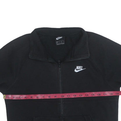 Mens UK Size XS Nike Black Full Zip Hoodie