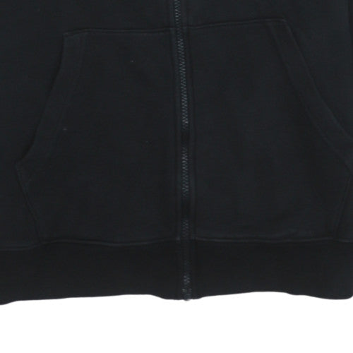 Mens UK Size XS Nike Black Full Zip Hoodie