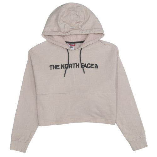 Womens UK Size L The North Face Beige Pullover Hoodie
