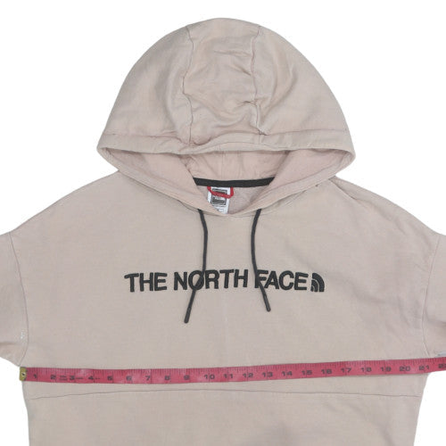 Womens UK Size L The North Face Beige Pullover Hoodie