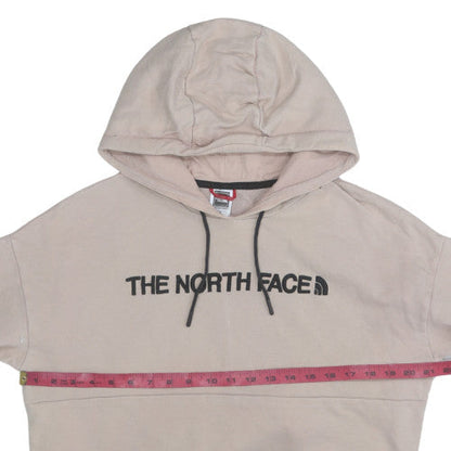 Womens UK Size L The North Face Beige Pullover Hoodie