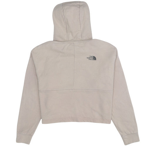 Womens UK Size L The North Face Beige Pullover Hoodie