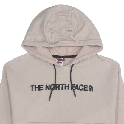 Womens UK Size L The North Face Beige Pullover Hoodie