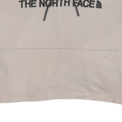 Womens UK Size L The North Face Beige Pullover Hoodie