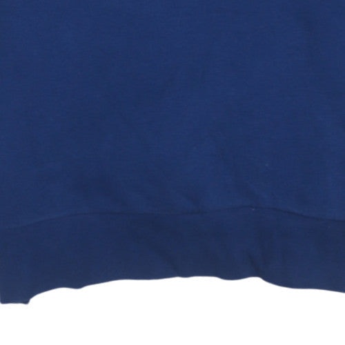 Mens UK Size S Levi's Blue Pullover Sweatshirt