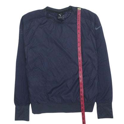 Mens UK Size S Nike Blue Pullover Sweatshirt