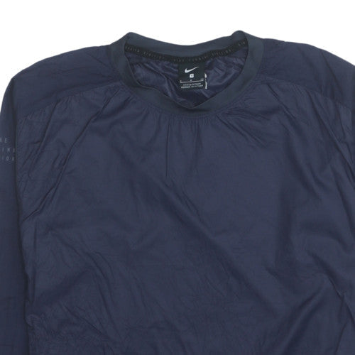 Mens UK Size S Nike Blue Pullover Sweatshirt