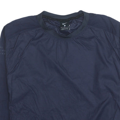 Mens UK Size S Nike Blue Pullover Sweatshirt