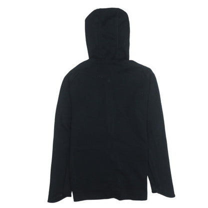 Mens UK Size M Emporio Armani Black Full Zip Hoodie