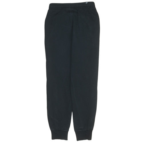 Mens UK Size S PUMA Regular Fit Jogger Black Trousers