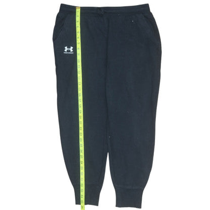 Mens UK Size L Under armour Relaxed Fit Jogger Black Trousers