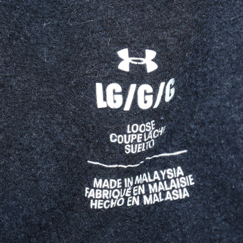Mens UK Size L Under armour Relaxed Fit Jogger Black Trousers