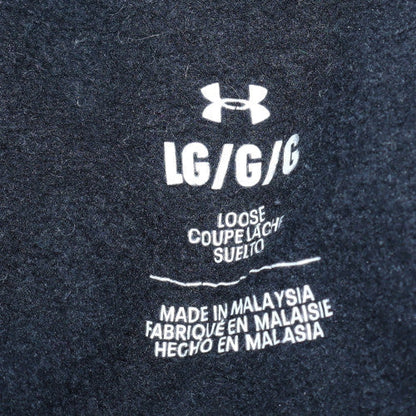 Mens UK Size L Under armour Relaxed Fit Jogger Black Trousers