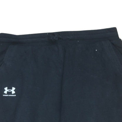 Mens UK Size L Under armour Relaxed Fit Jogger Black Trousers
