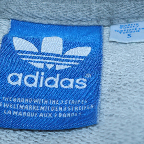 Mens UK Size S adidas Grey Pullover Sweatshirt