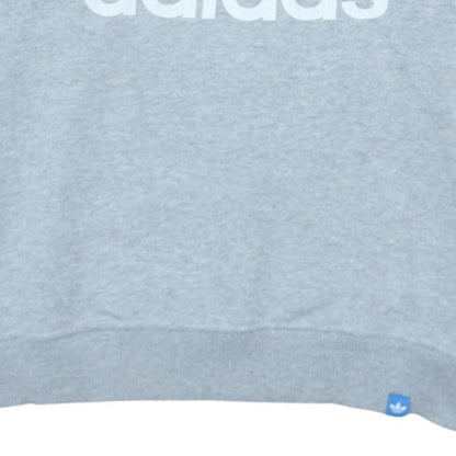 Mens UK Size S adidas Grey Pullover Sweatshirt