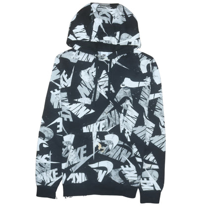 Mens UK Size S Nike Black Pullover Hoodie